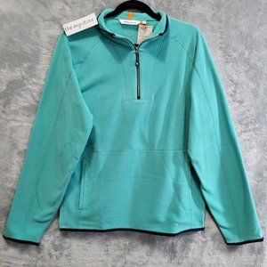 Peter Millar Men's Lily Pad Thermal Flow Micro Fleece Half-Zip XL MF22EZ38